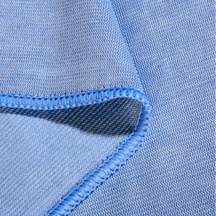 3er Set Mikrofaser Glasreinigungstuch 40x40cm - SILUTEX